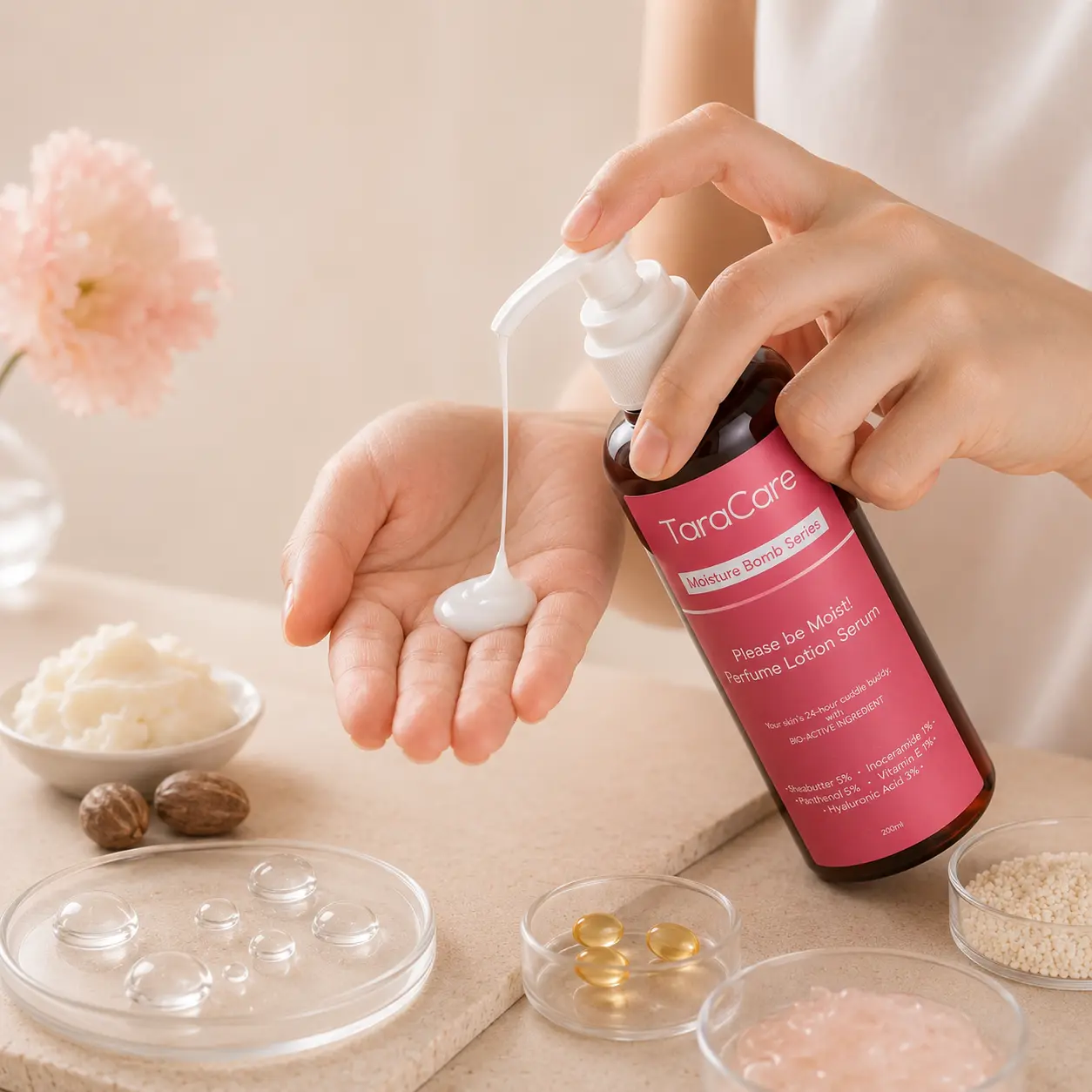Tekstur Lotion