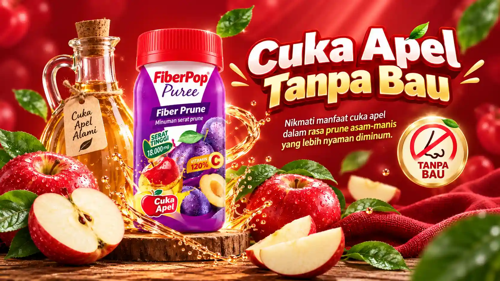 Cuka Apel Tanpa Bau