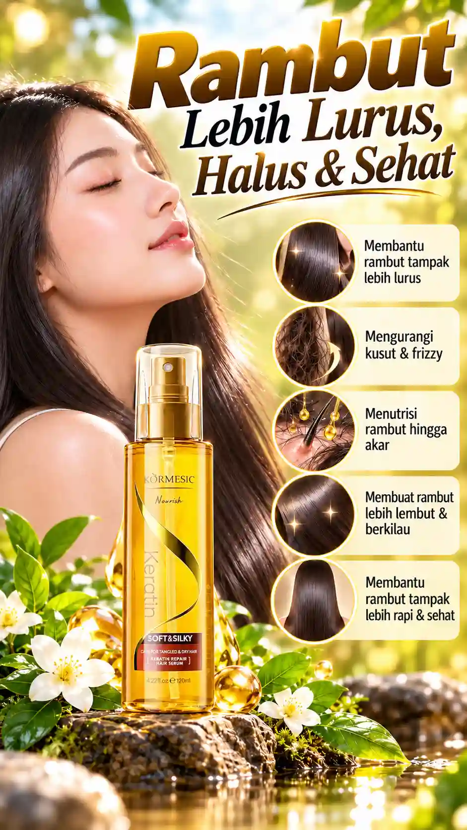 Spray Pelurus Rambut Foto 4