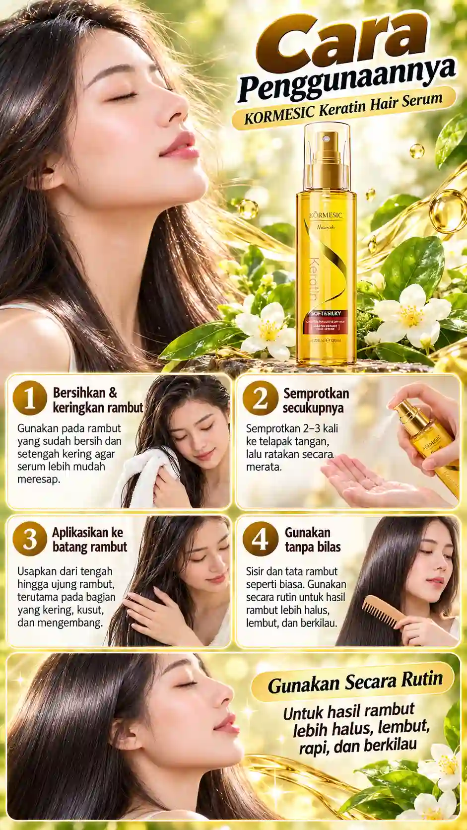 Spray Pelurus Rambut Foto 5